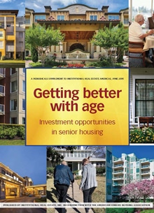 Getting better with age, Investment opportunities in senior housing