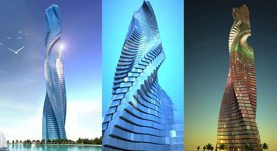 NYC creating curvy skyscrapers, Dubai building twirling skyscrapers