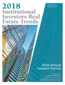2018 Institutional Investors Real Estate Trends