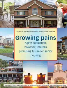 Growing pains: Aging population, however, foretells promising future for senior housing