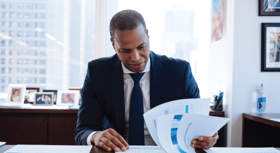Head of the class: Mandell Crawley, head of private wealth management at Morgan Stanley, had a different career in mind; then he landed an internship on the firm’s trading desk