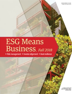 ESG Means Business Fall 2018