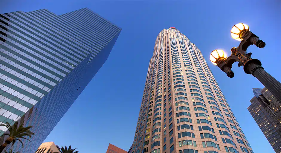 L.A.’s second-tallest building placed on the market