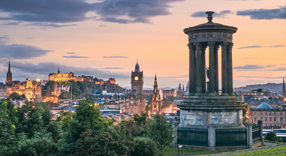 Edinburgh keeps number 1 spot for hotel investment in U.K.