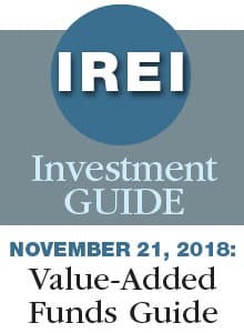 November 21, 2018: Value-Added Funds