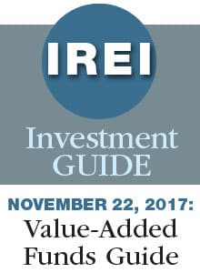 November 22, 2017: Value-Added Funds