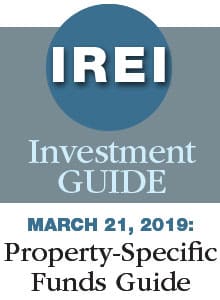 March 21, 2019: Property-Specific Funds
