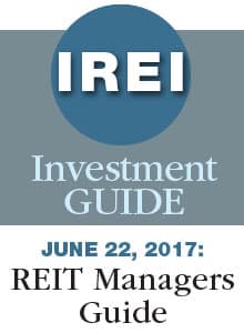 June 22, 2017: REIT Managers