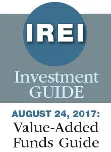 August 24, 2017: Value-Added Funds