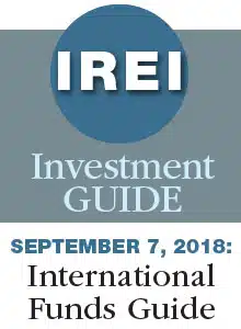 September 7, 2018: International Funds