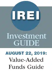 August 22, 2019: Value-Added Funds