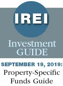 September 19, 2019: Property-Specific Funds