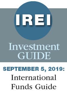 September 5, 2019: International Funds