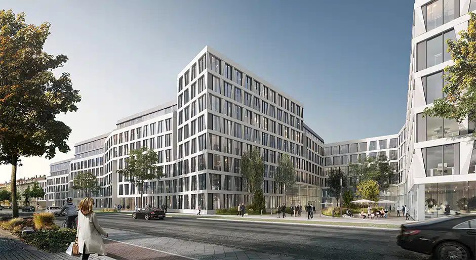 AXA IM - Real Assets begins construction of flagship Munich office development