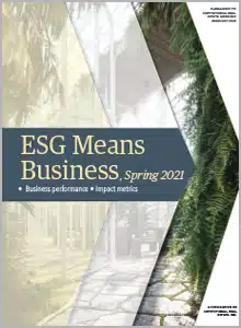 ESG Means Business, Spring 2021