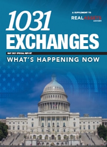 1031 Exchanges — What’s Happening Now: May 2021