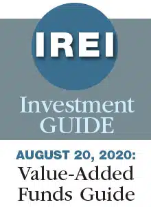 August 20, 2020: Value-Added Funds