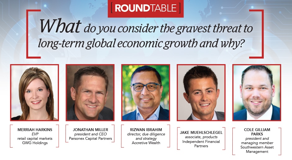 Roundtable: What do you consider the gravest threat to long-term global economic growth?