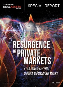 Resurgence of Private Markets: A Look at Nontraded REITs and BDCs, and Credit/Debt Markets: Fall 2022