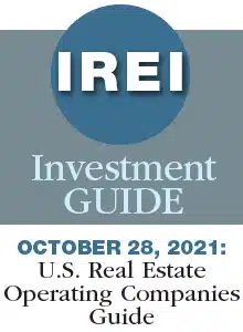 October 28, 2021: U.S. Real Estate Operating Companies