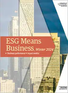 ESG Means Business, Winter 2024