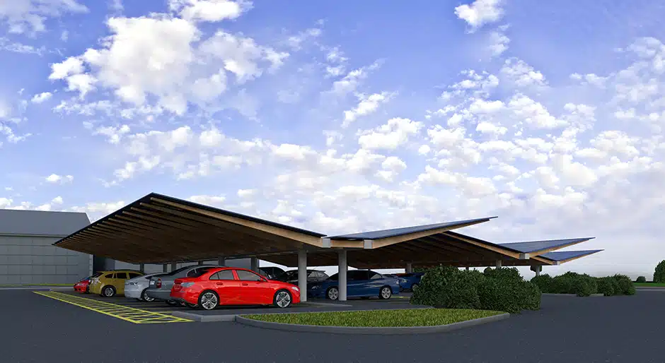 Europe’s first large-scale solar car park to open in April