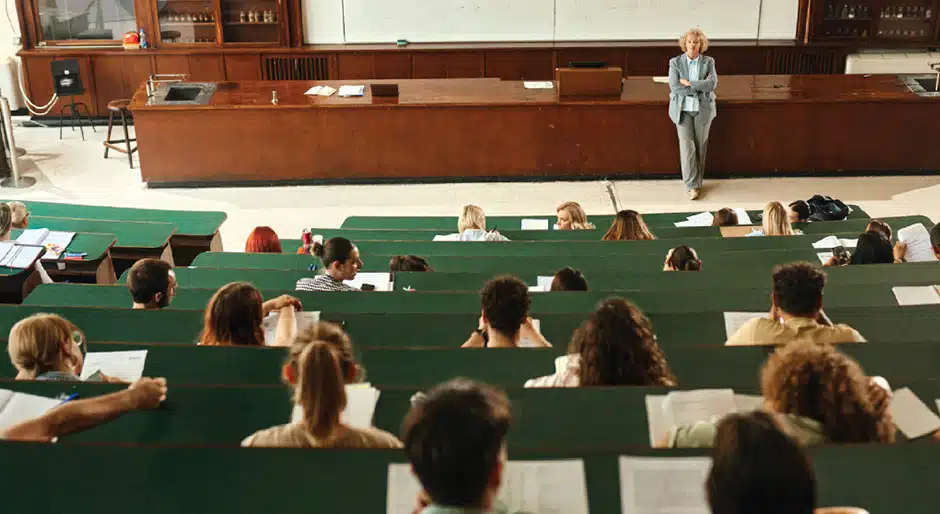 Higher education in retreat: As population growth stagnates and college attendance drops, commercial real estate faces new risks and opportunities