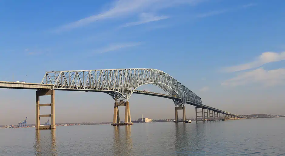 Design concept for new Francis Scott Key Bridge unveiled