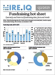 Q2/2025 IRE.IQ Fundraising hot sheet